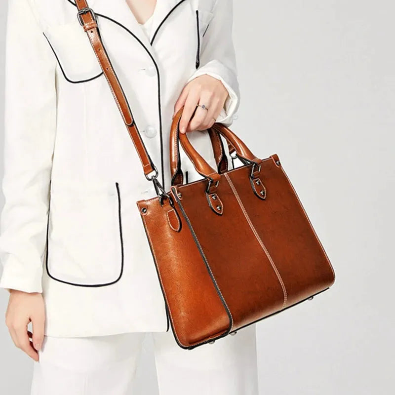 Sac à main bandoulière vintage Alba
