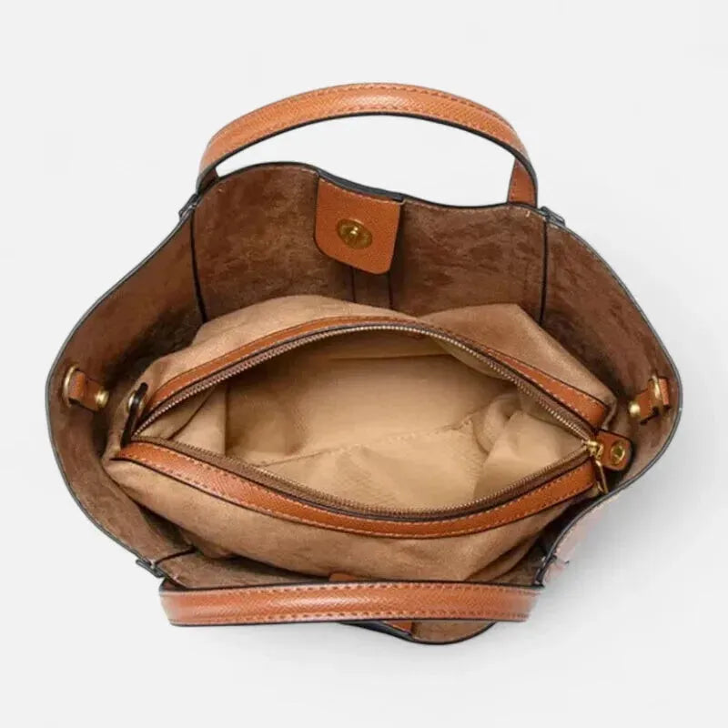 Sac à main cabas bandoulière Léna