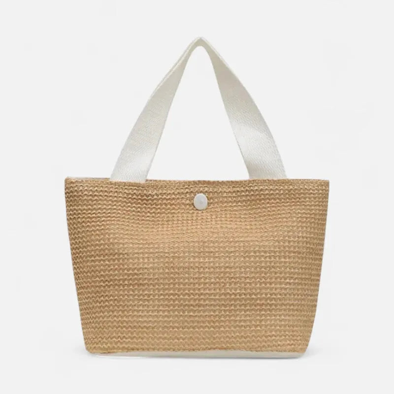 Sac à main en paille tressée Louna