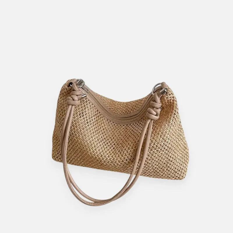 Sac à main hobo en paille Alia