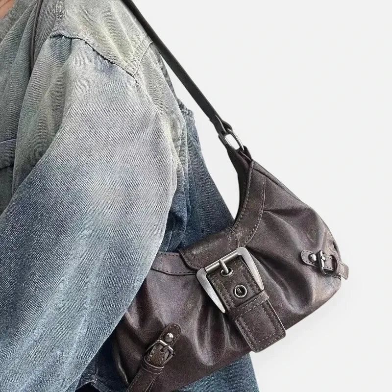 Sac à main hobo rétro à bandoulière Élise